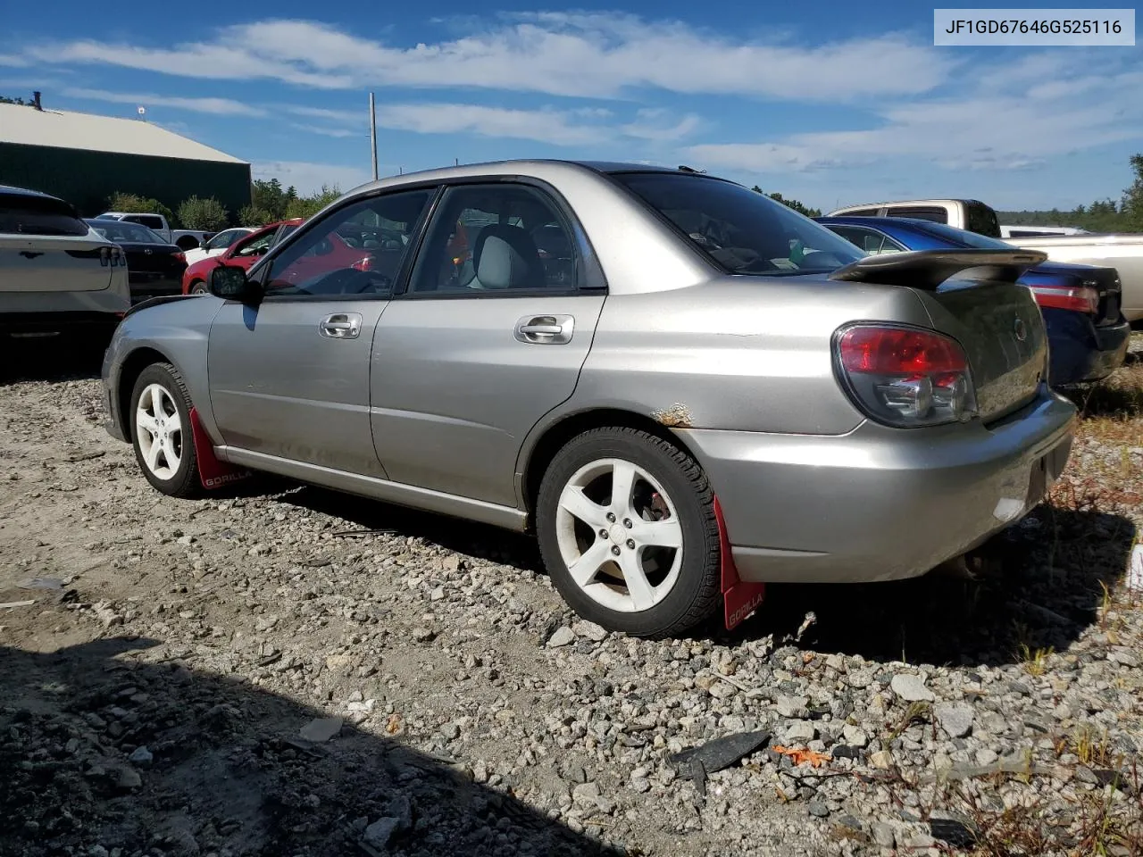 2006 Subaru Impreza 2.5I VIN: JF1GD67646G525116 Lot: 70590294