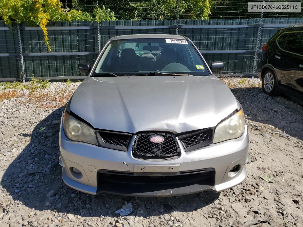 2006 Subaru Impreza 2.5I VIN: JF1GD67646G525116 Lot: 70590294