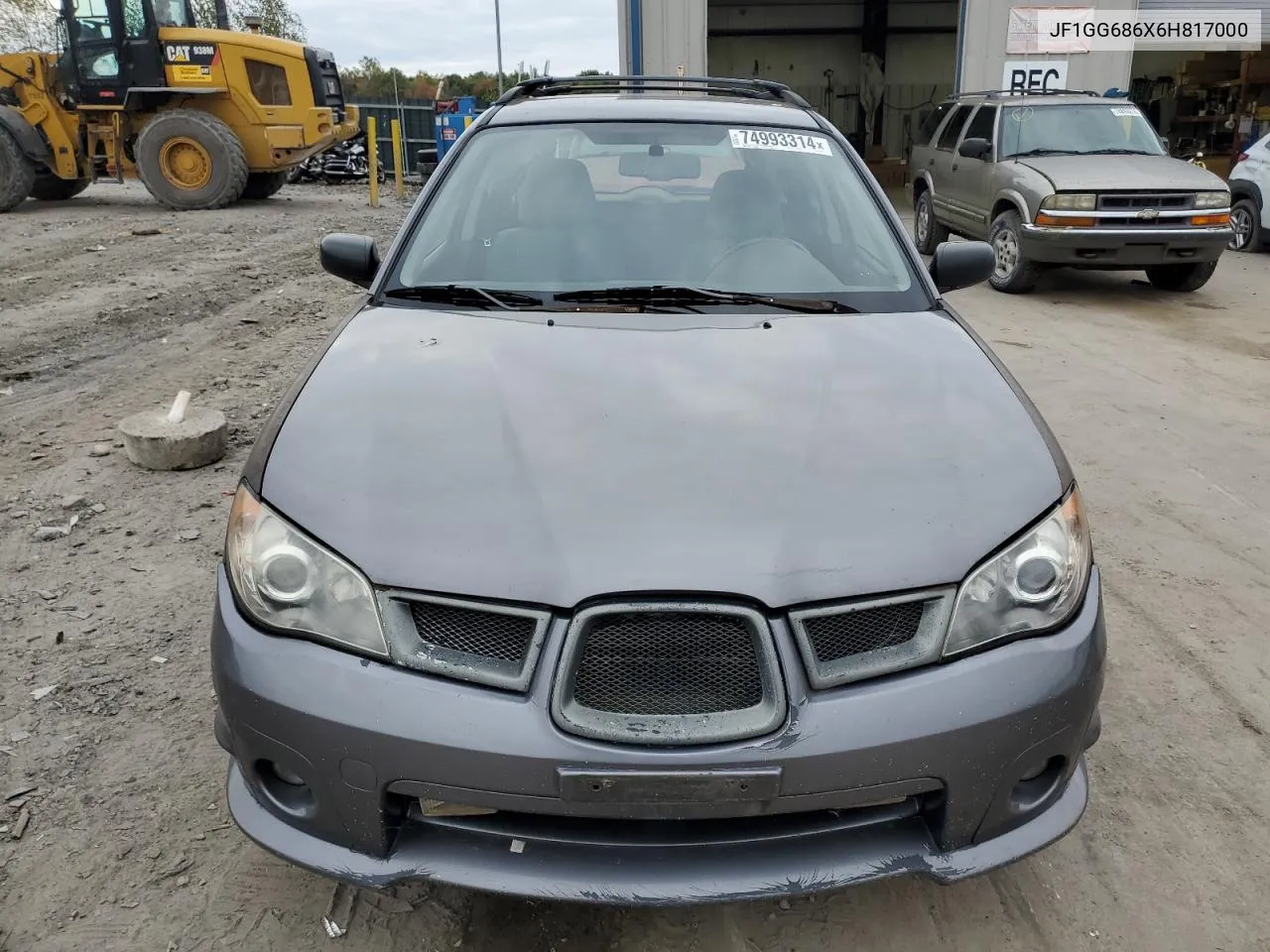 2006 Subaru Impreza Outback Sport VIN: JF1GG686X6H817000 Lot: 74993314