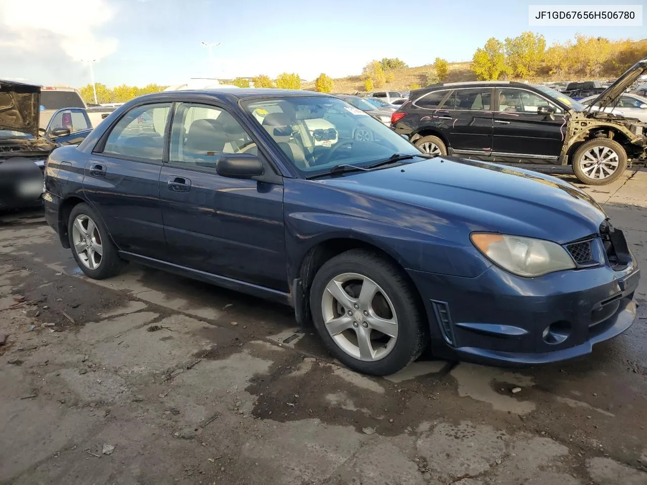 2006 Subaru Impreza 2.5I VIN: JF1GD67656H506780 Lot: 76106414