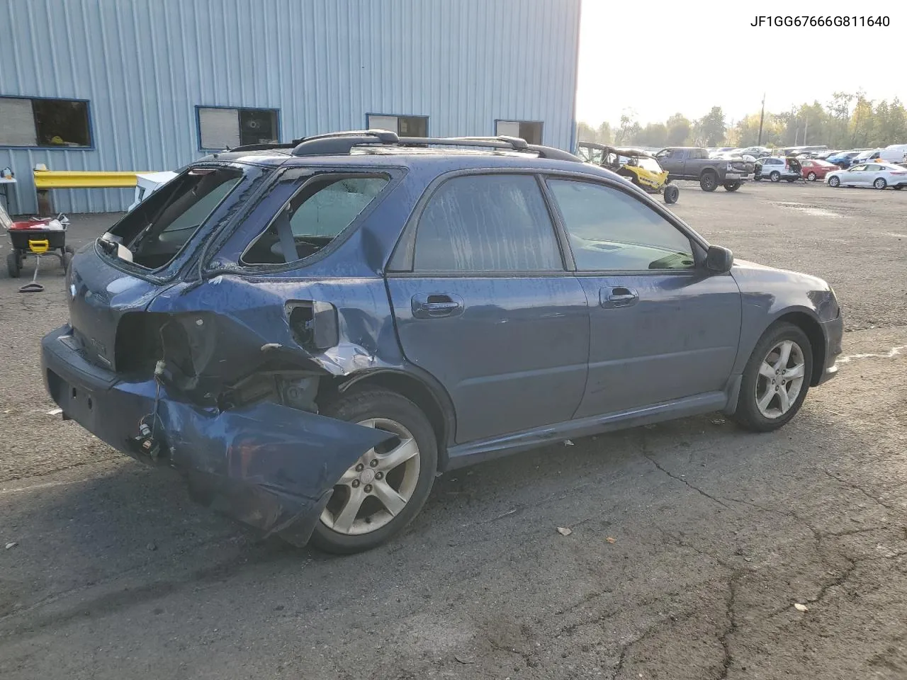 2006 Subaru Impreza 2.5I Sports Wagon VIN: JF1GG67666G811640 Lot: 77493154