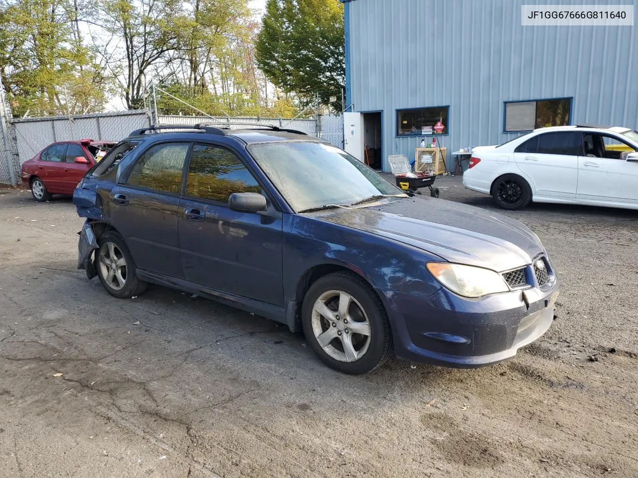 2006 Subaru Impreza 2.5I Sports Wagon VIN: JF1GG67666G811640 Lot: 77493154