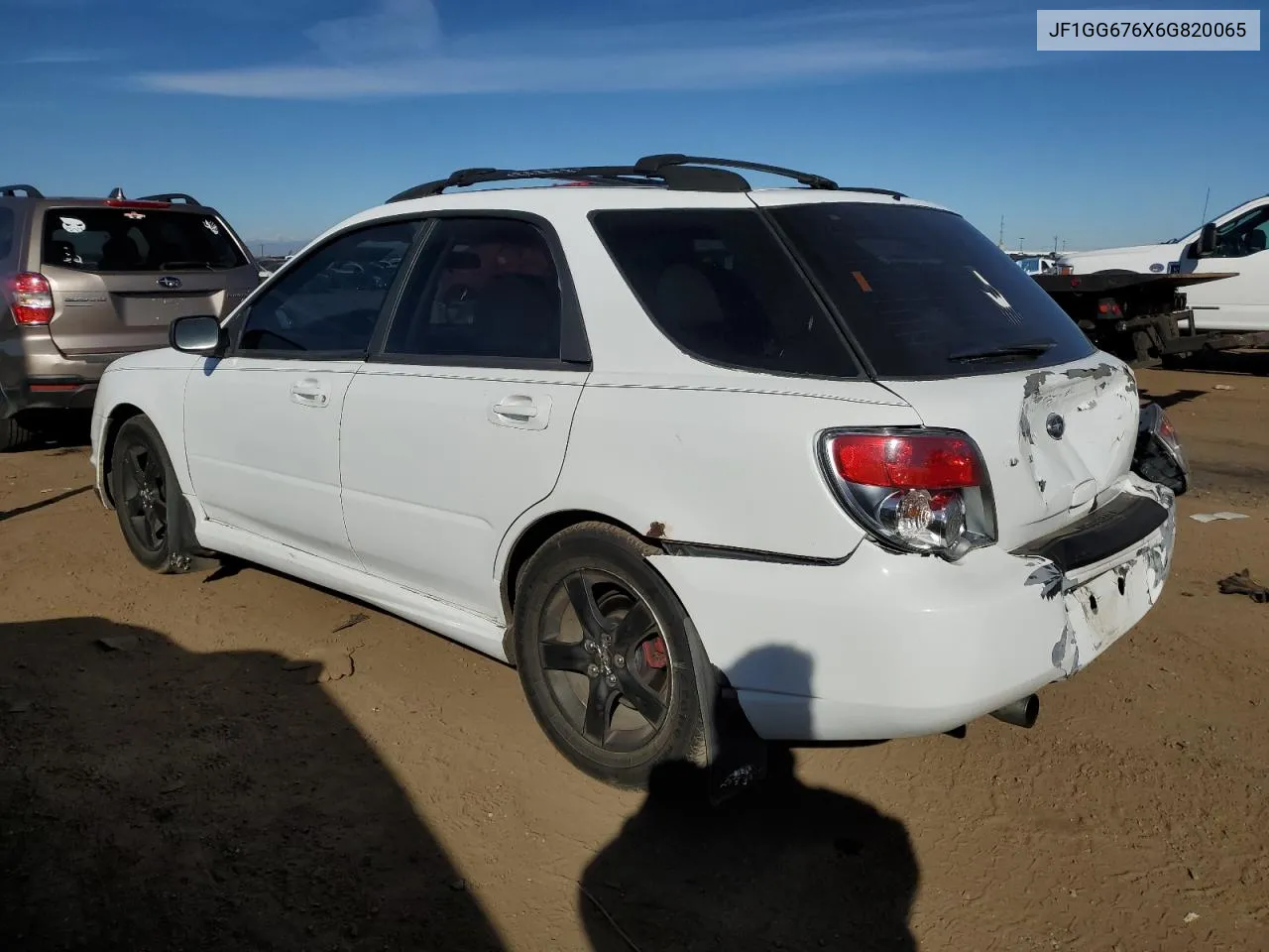 2006 Subaru Impreza 2.5I Sports Wagon VIN: JF1GG676X6G820065 Lot: 78942434