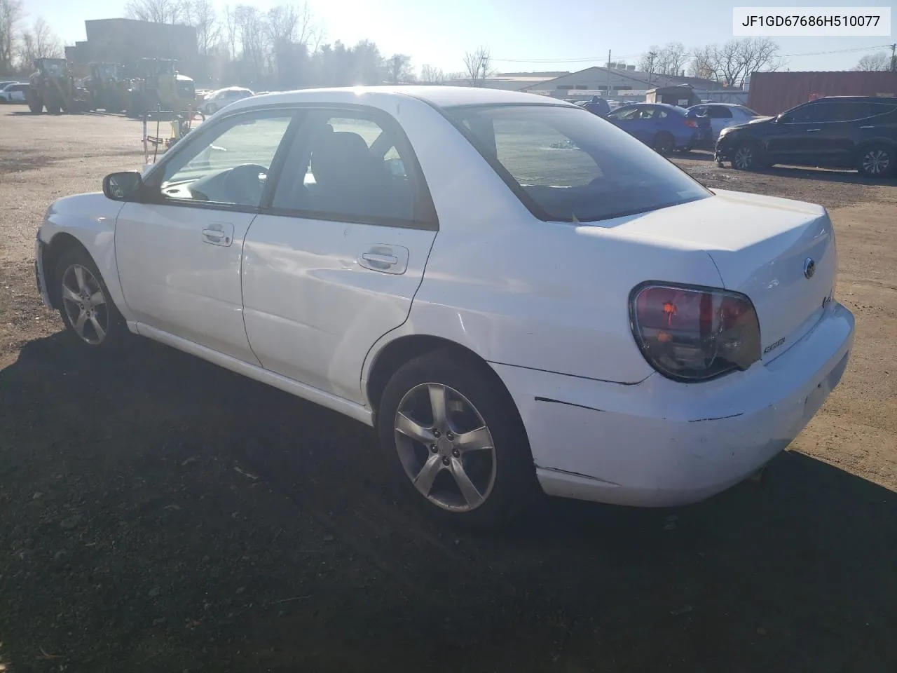 2006 Subaru Impreza 2.5I VIN: JF1GD67686H510077 Lot: 79496814