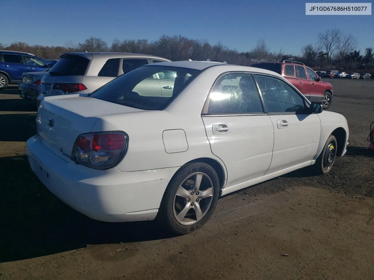 2006 Subaru Impreza 2.5I VIN: JF1GD67686H510077 Lot: 79496814