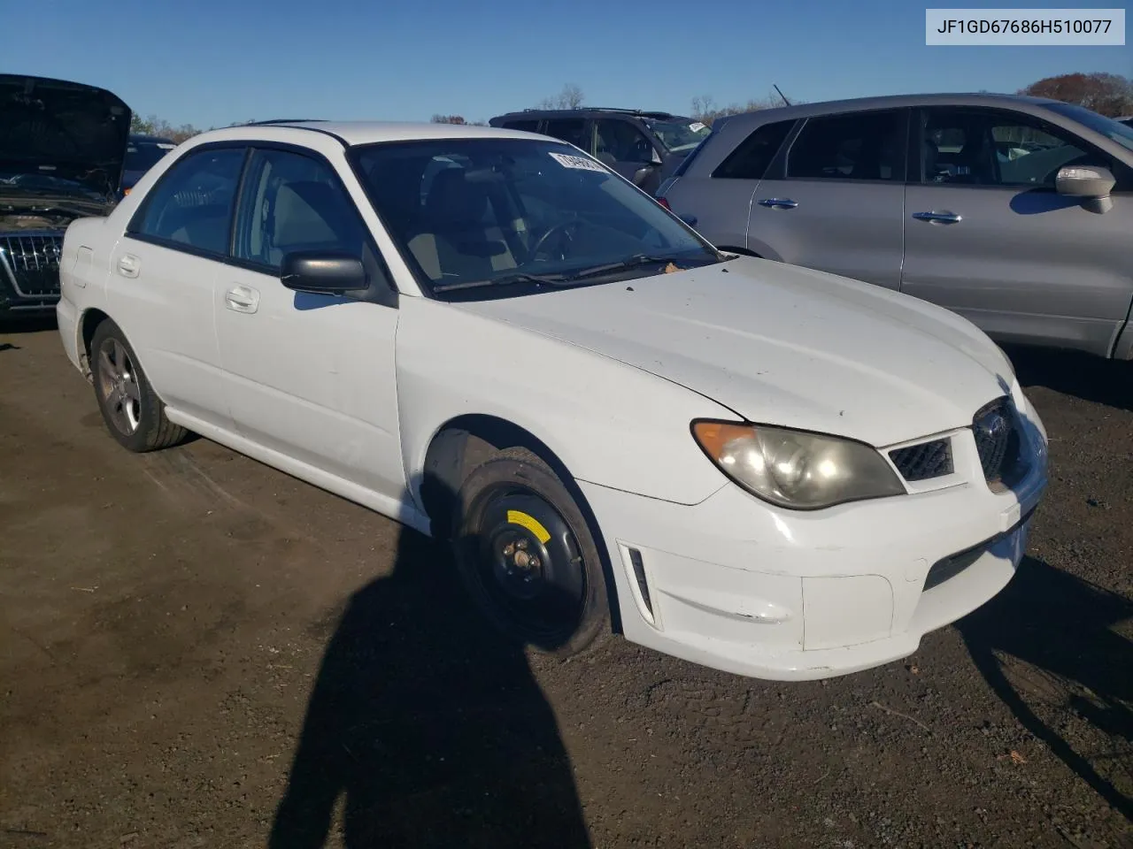 2006 Subaru Impreza 2.5I VIN: JF1GD67686H510077 Lot: 79496814