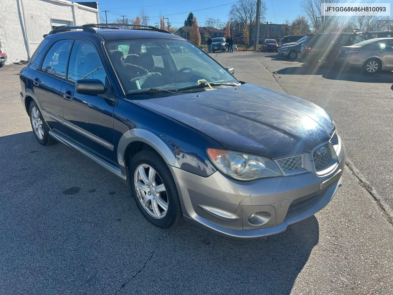 2006 Subaru Impreza Outback Sport VIN: JF1GG68686H810093 Lot: 80468854