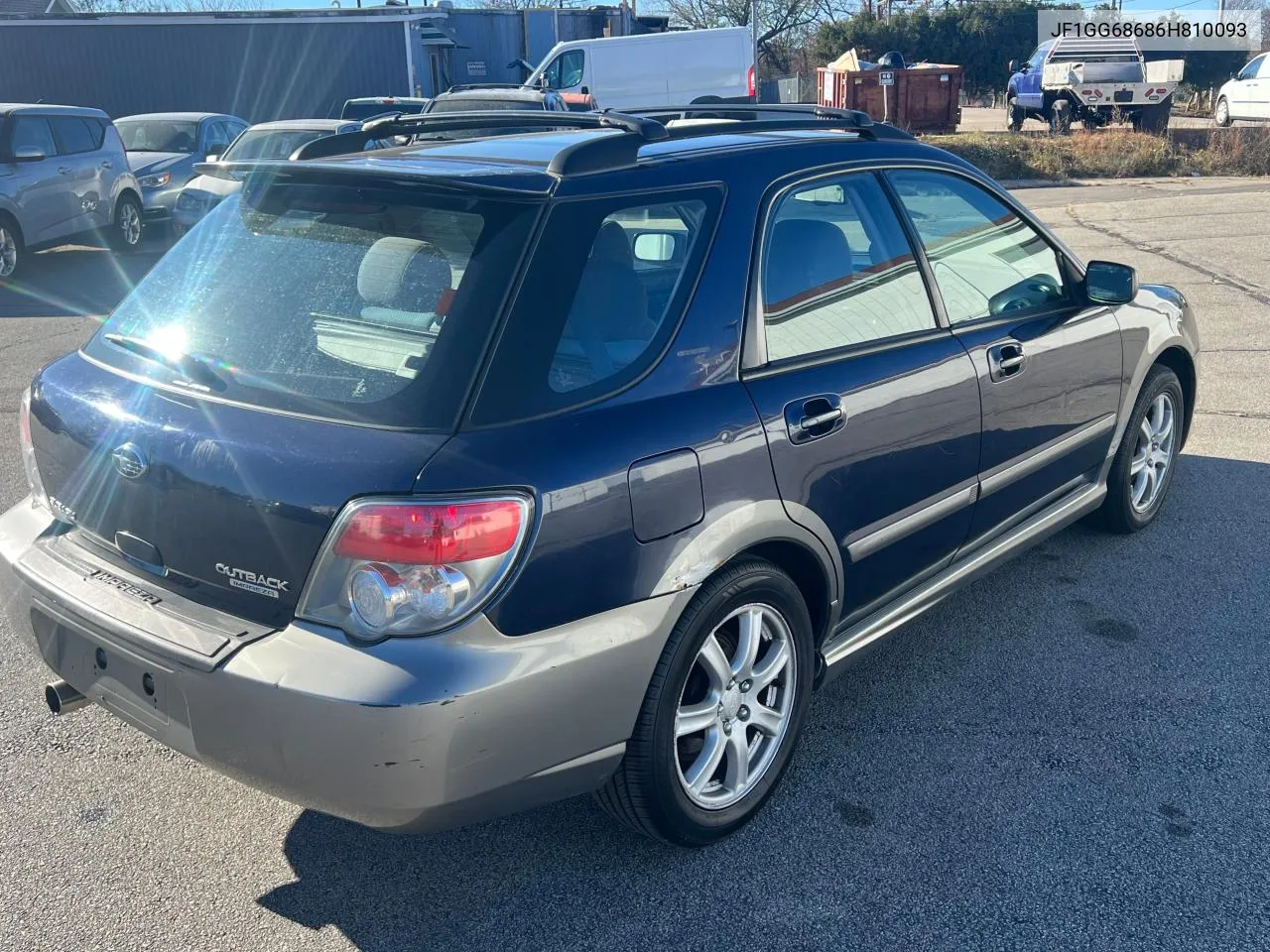 2006 Subaru Impreza Outback Sport VIN: JF1GG68686H810093 Lot: 80468854