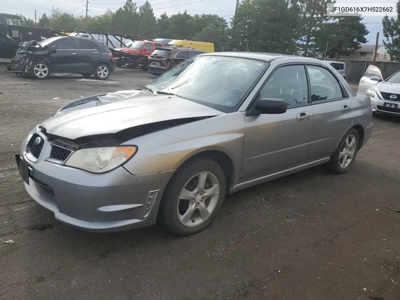 2007 Subaru Impreza 2.5I VIN: JF1GD616X7H522662 Lot: 68554594