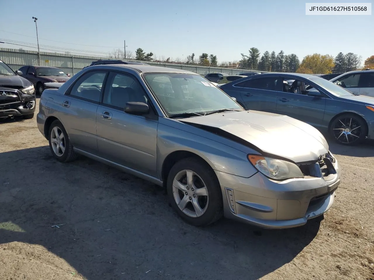 2007 Subaru Impreza 2.5I VIN: JF1GD61627H510568 Lot: 77109774