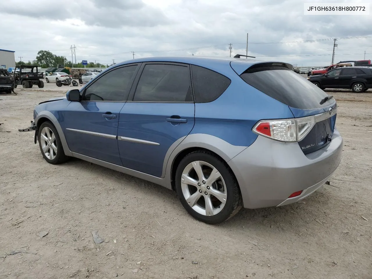 JF1GH63618H800772 2008 Subaru Impreza Outback Sport