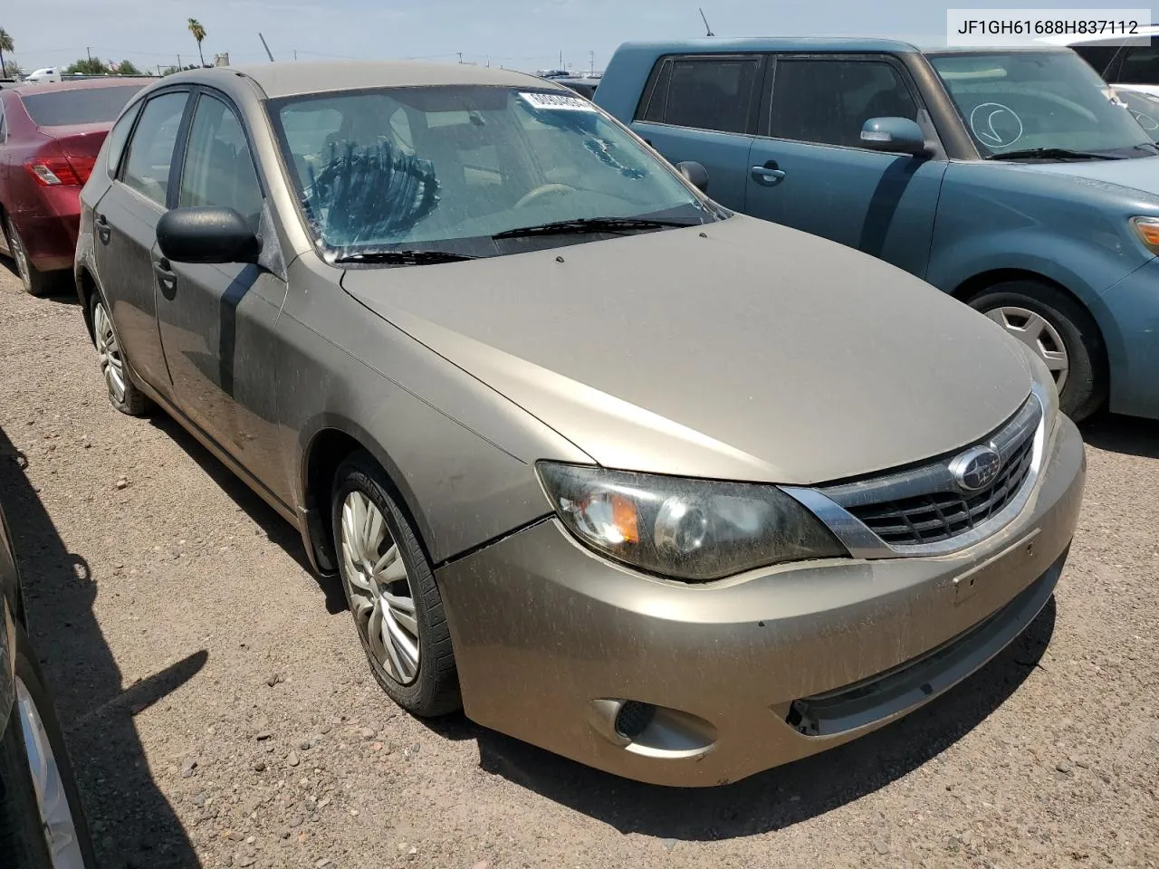 2008 Subaru Impreza 2.5I VIN: JF1GH61688H837112 Lot: 60904894