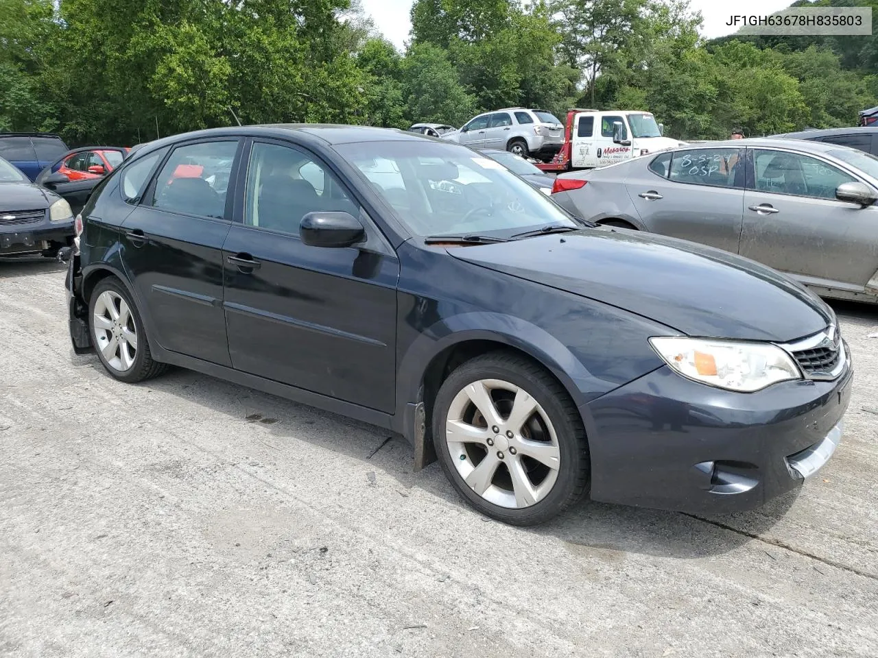 2008 Subaru Impreza Outback Sport VIN: JF1GH63678H835803 Lot: 66677434