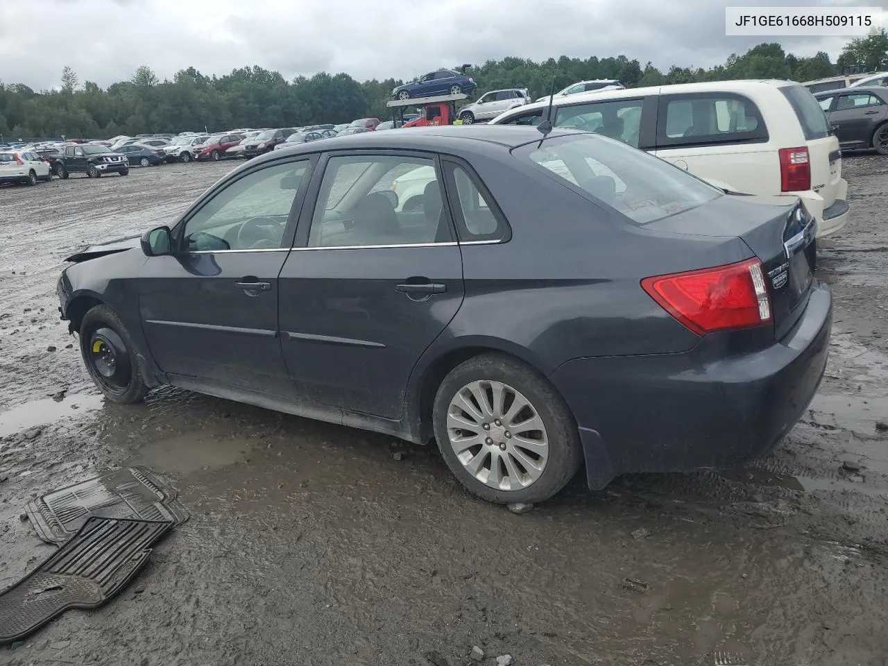 2008 Subaru Impreza 2.5I VIN: JF1GE61668H509115 Lot: 67758584