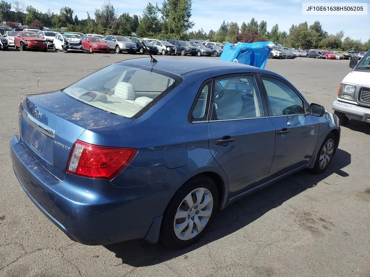 JF1GE61638H506205 2008 Subaru Impreza 2.5I