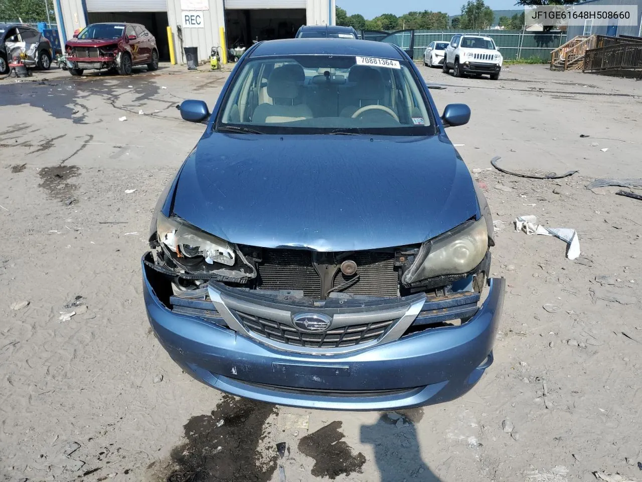 JF1GE61648H508660 2008 Subaru Impreza 2.5I