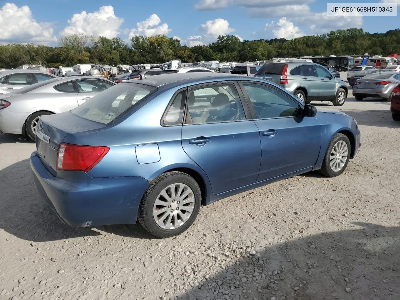 2008 Subaru Impreza 2.5I VIN: JF1GE61668H510345 Lot: 71759944