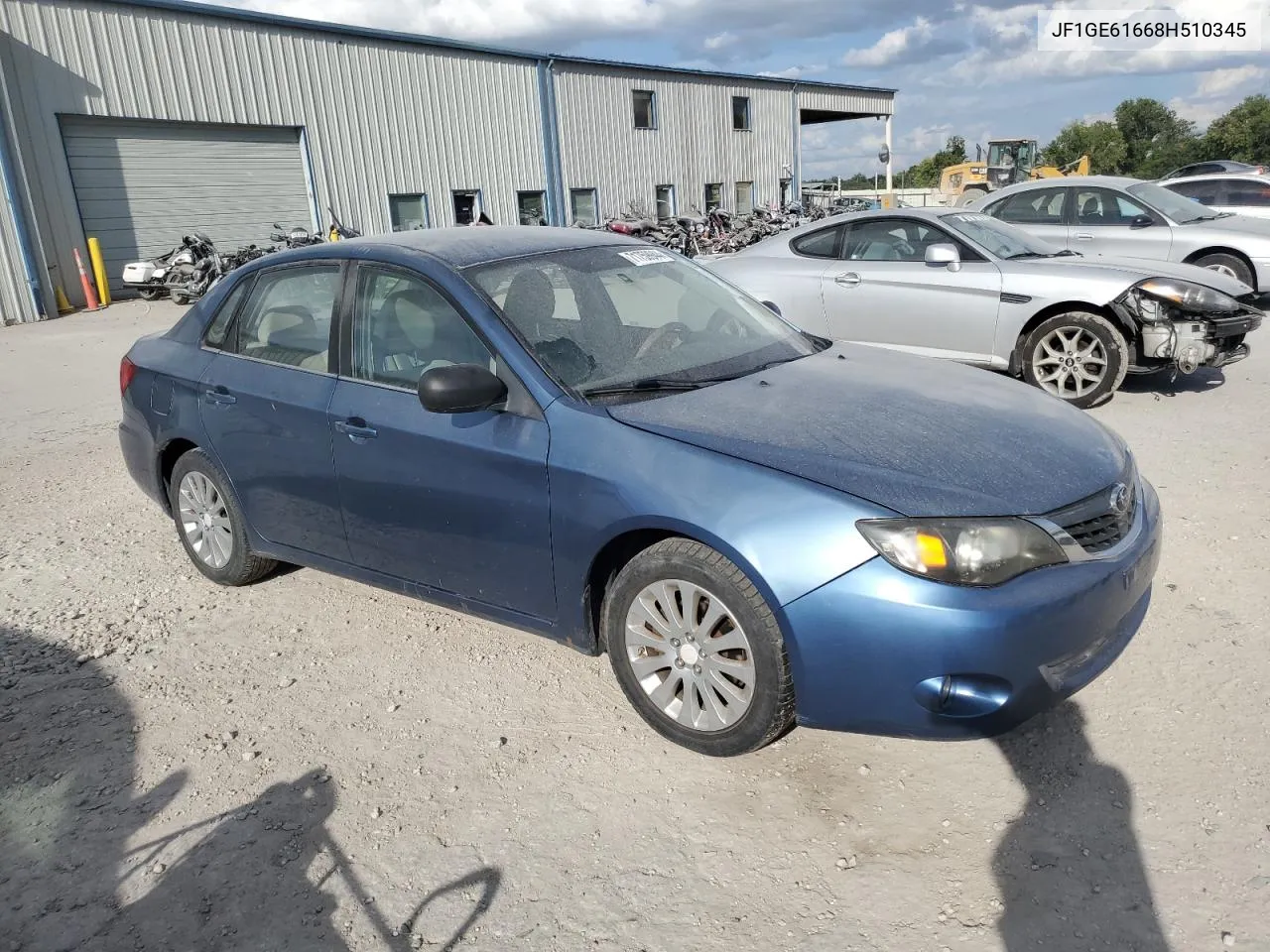 2008 Subaru Impreza 2.5I VIN: JF1GE61668H510345 Lot: 71759944