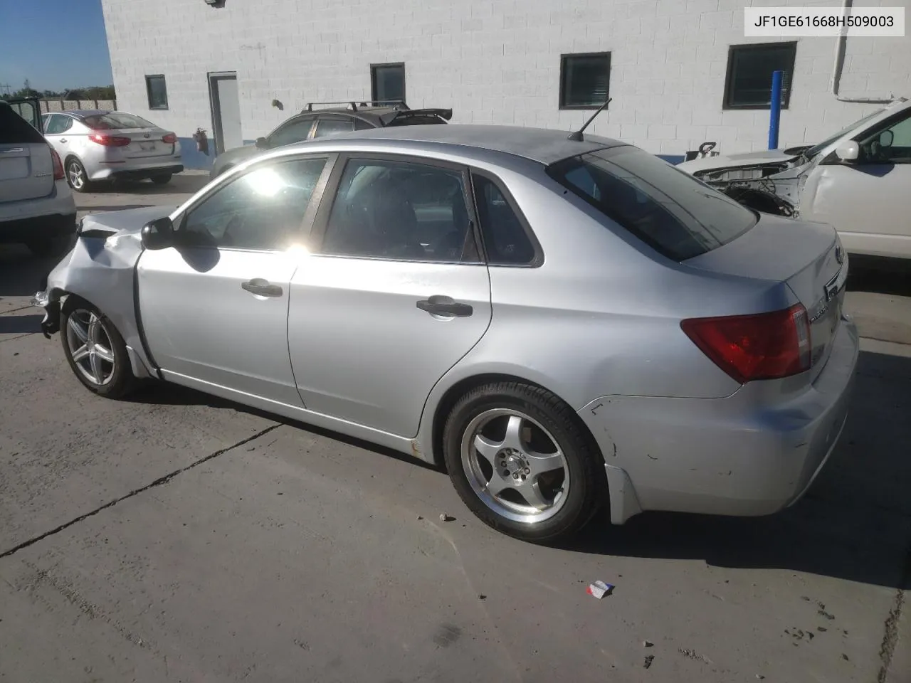 2008 Subaru Impreza 2.5I VIN: JF1GE61668H509003 Lot: 73344584