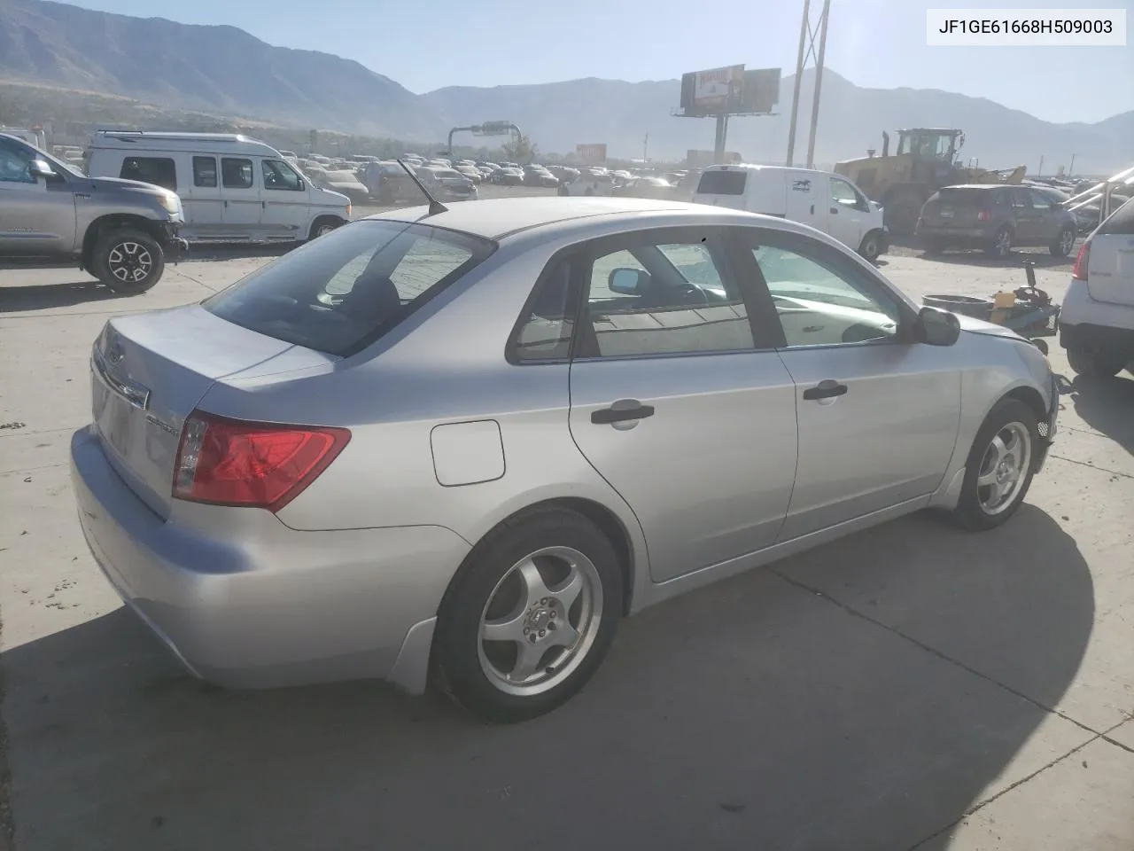 2008 Subaru Impreza 2.5I VIN: JF1GE61668H509003 Lot: 73344584