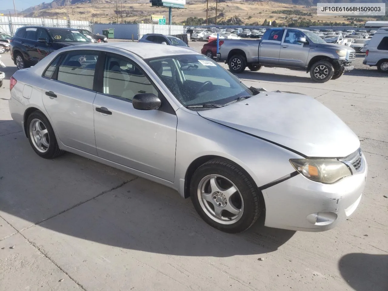 2008 Subaru Impreza 2.5I VIN: JF1GE61668H509003 Lot: 73344584