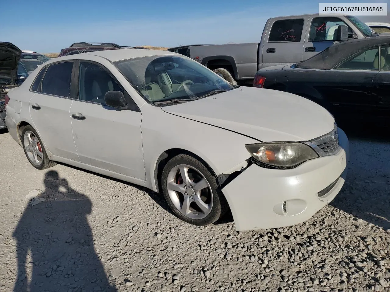 2008 Subaru Impreza 2.5I VIN: JF1GE61678H516865 Lot: 75636904