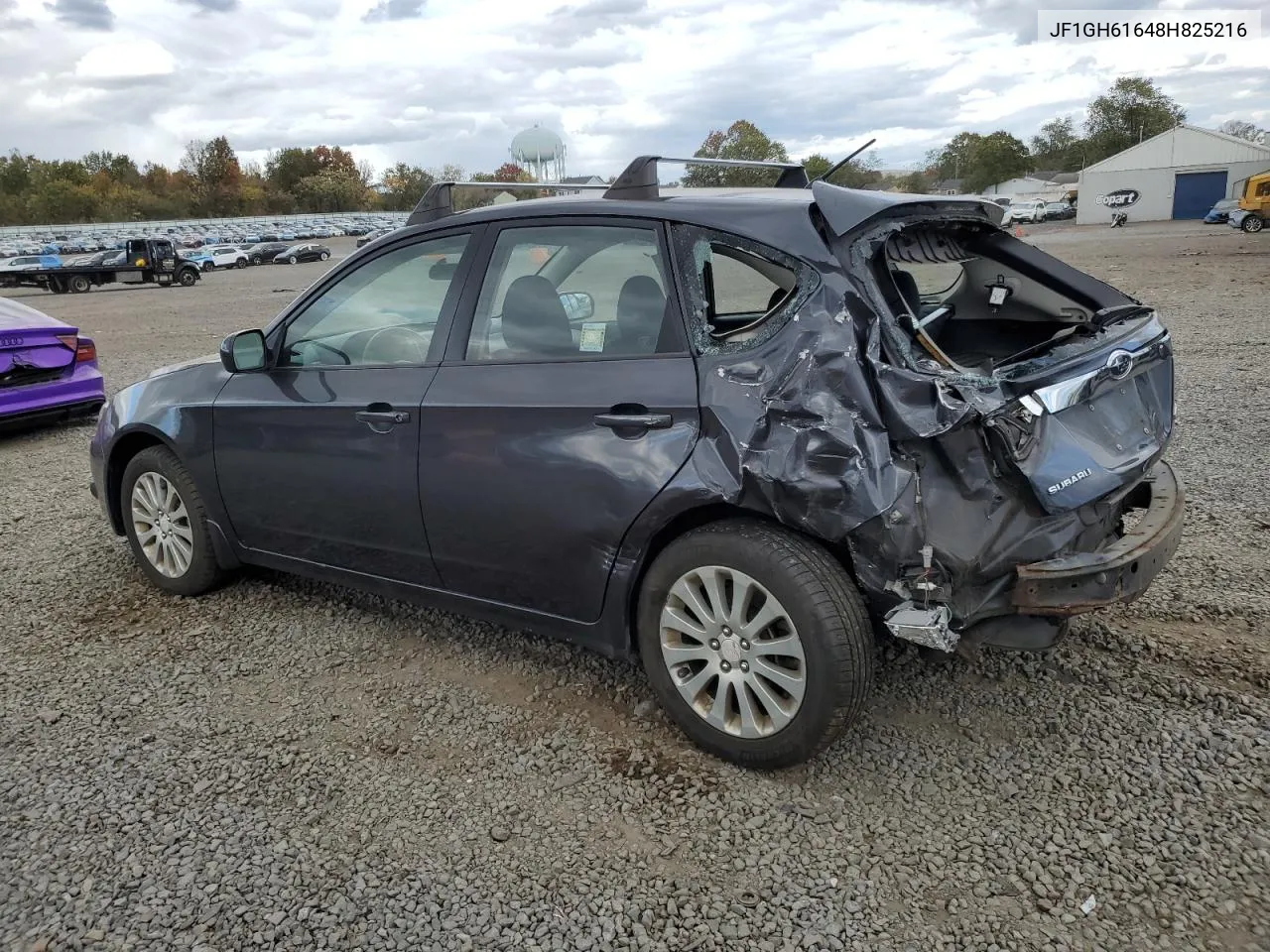 2008 Subaru Impreza 2.5I VIN: JF1GH61648H825216 Lot: 75814224