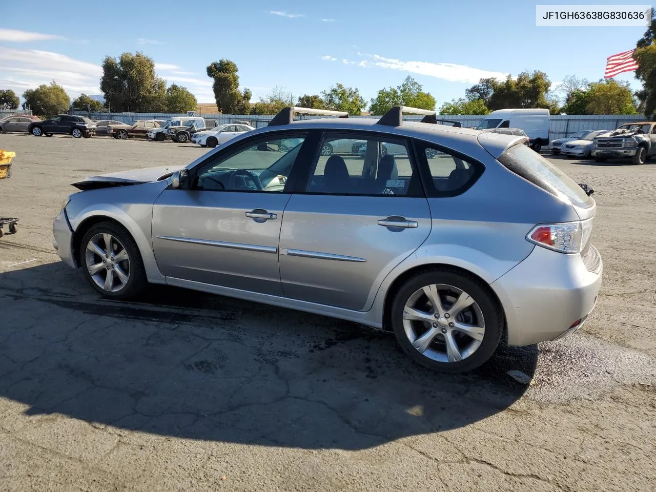 JF1GH63638G830636 2008 Subaru Impreza Outback Sport