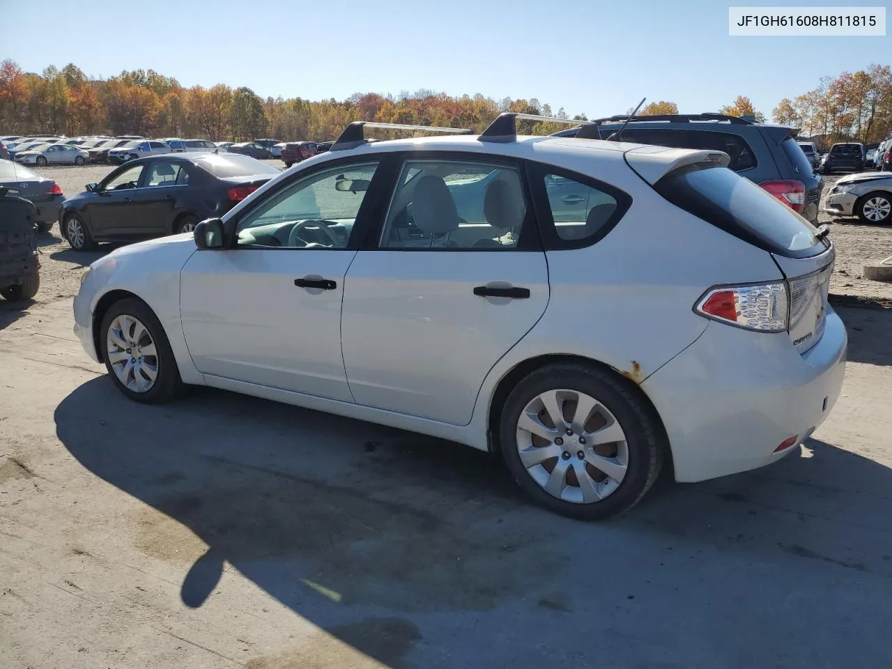 2008 Subaru Impreza 2.5I VIN: JF1GH61608H811815 Lot: 76628984