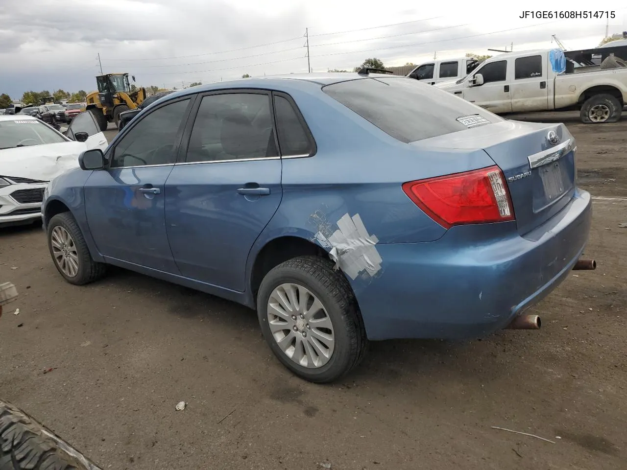 JF1GE61608H514715 2008 Subaru Impreza 2.5I