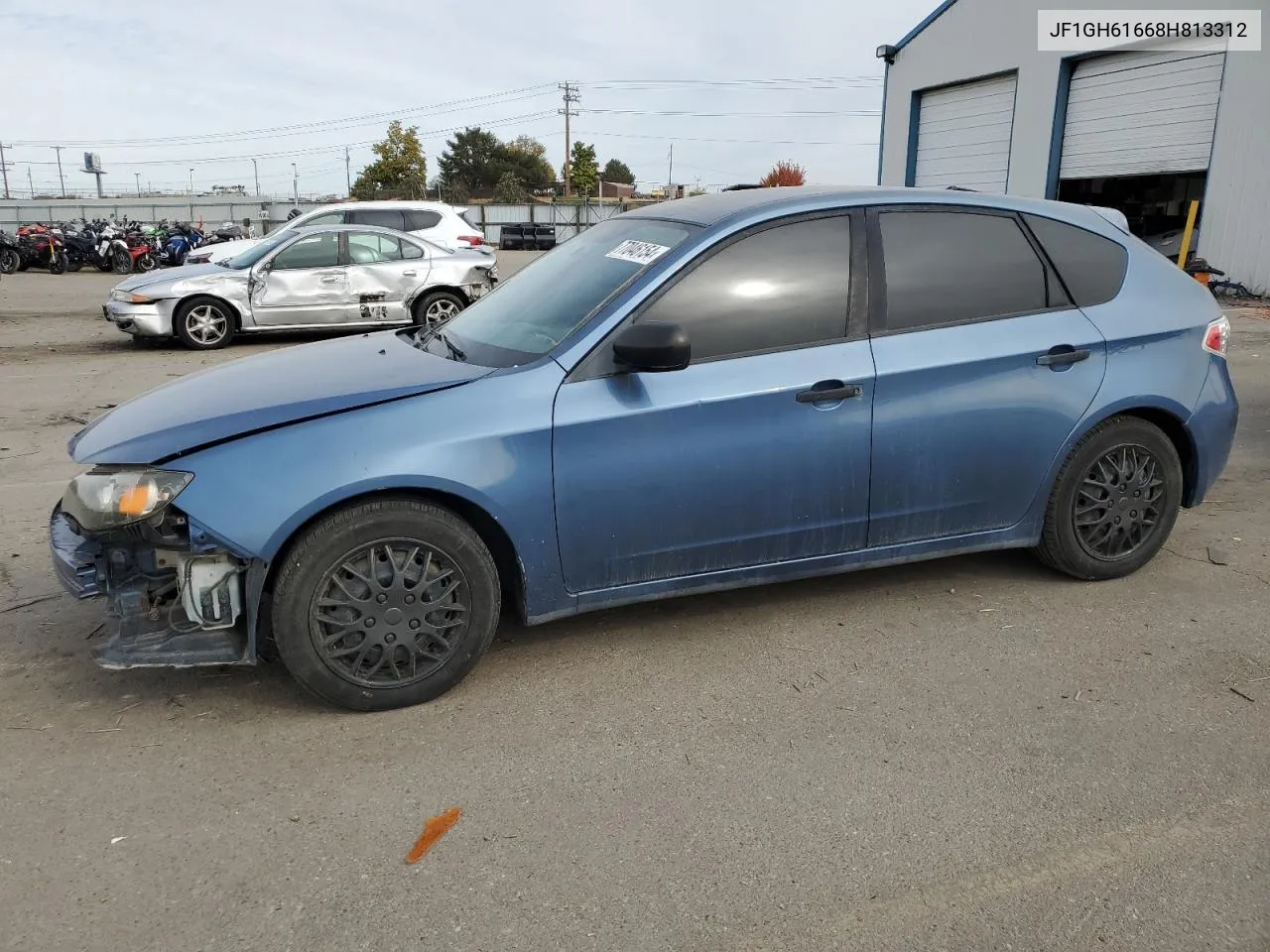 2008 Subaru Impreza 2.5I VIN: JF1GH61668H813312 Lot: 77046154