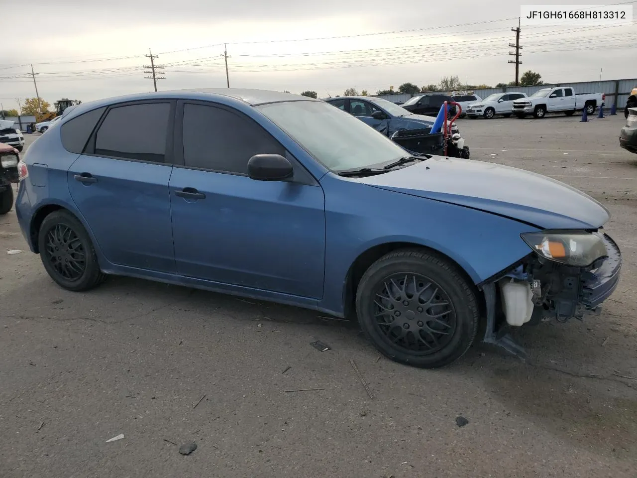 2008 Subaru Impreza 2.5I VIN: JF1GH61668H813312 Lot: 77046154