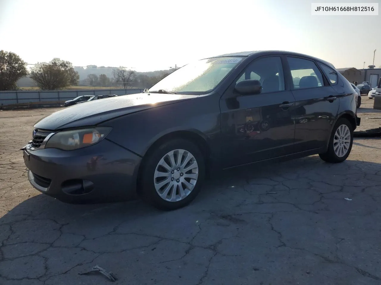 2008 Subaru Impreza 2.5I VIN: JF1GH61668H812516 Lot: 78063874