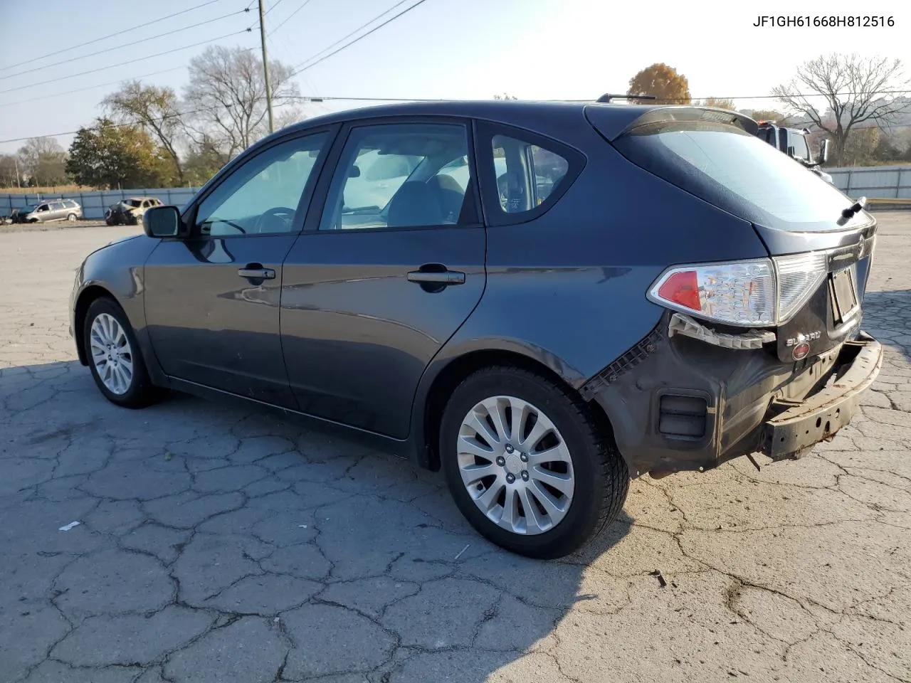 2008 Subaru Impreza 2.5I VIN: JF1GH61668H812516 Lot: 78063874