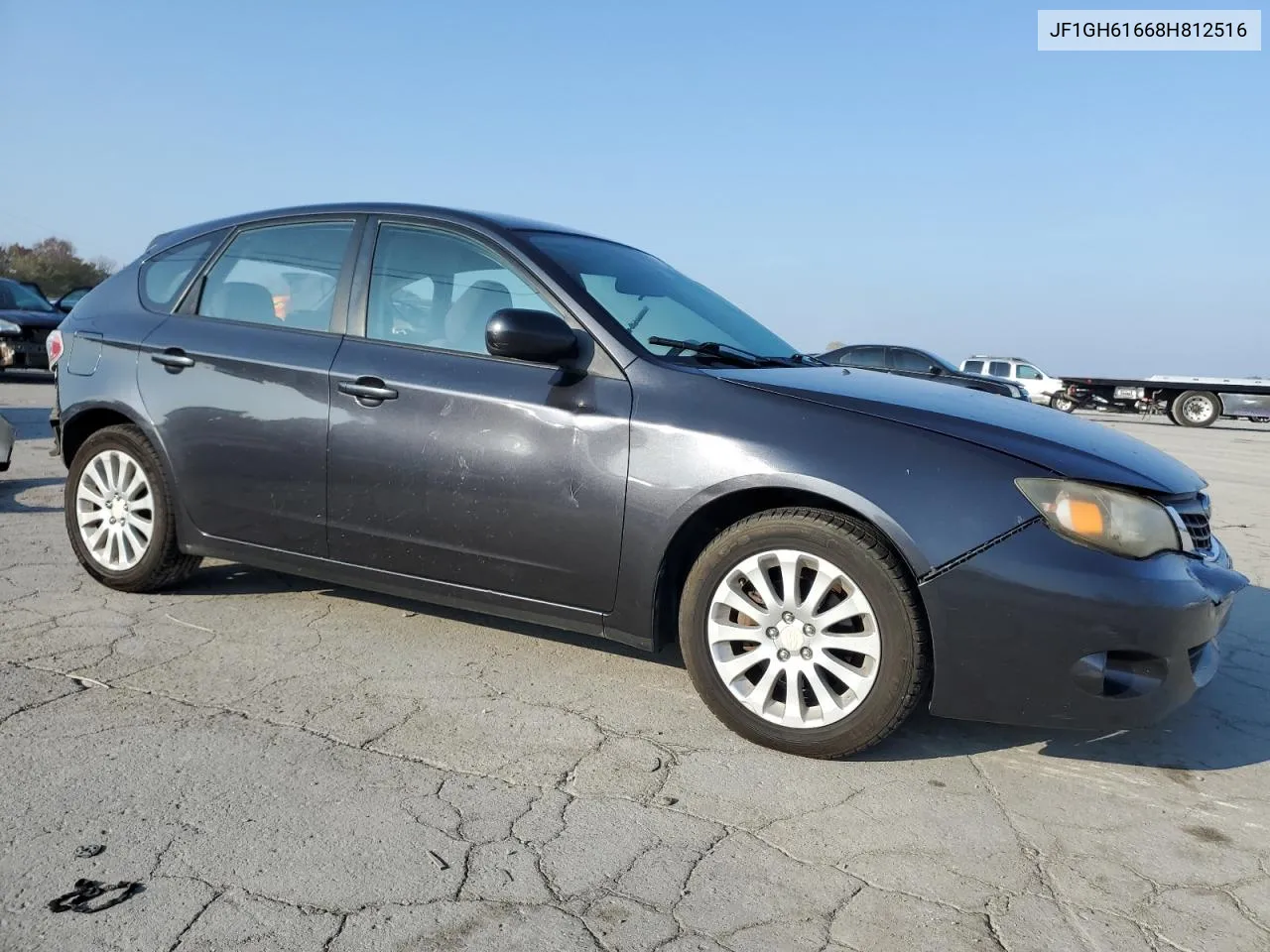 2008 Subaru Impreza 2.5I VIN: JF1GH61668H812516 Lot: 78063874