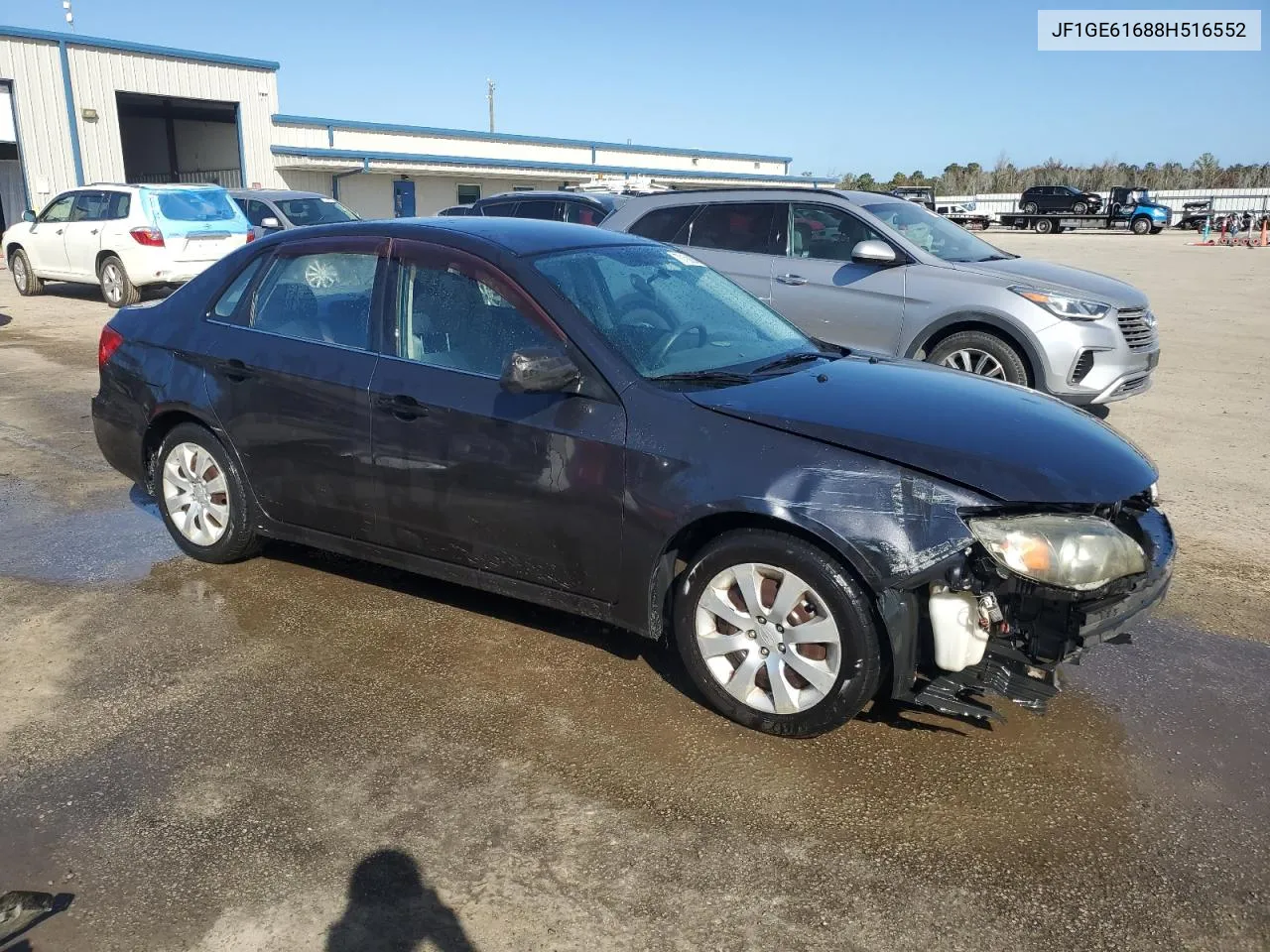 2008 Subaru Impreza 2.5I VIN: JF1GE61688H516552 Lot: 78169834