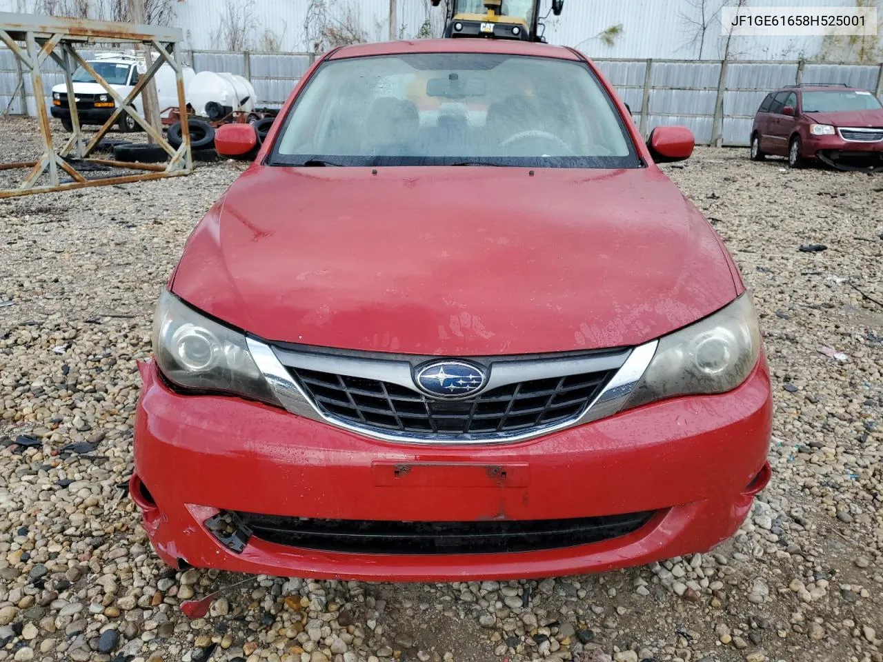 2008 Subaru Impreza 2.5I VIN: JF1GE61658H525001 Lot: 78693554