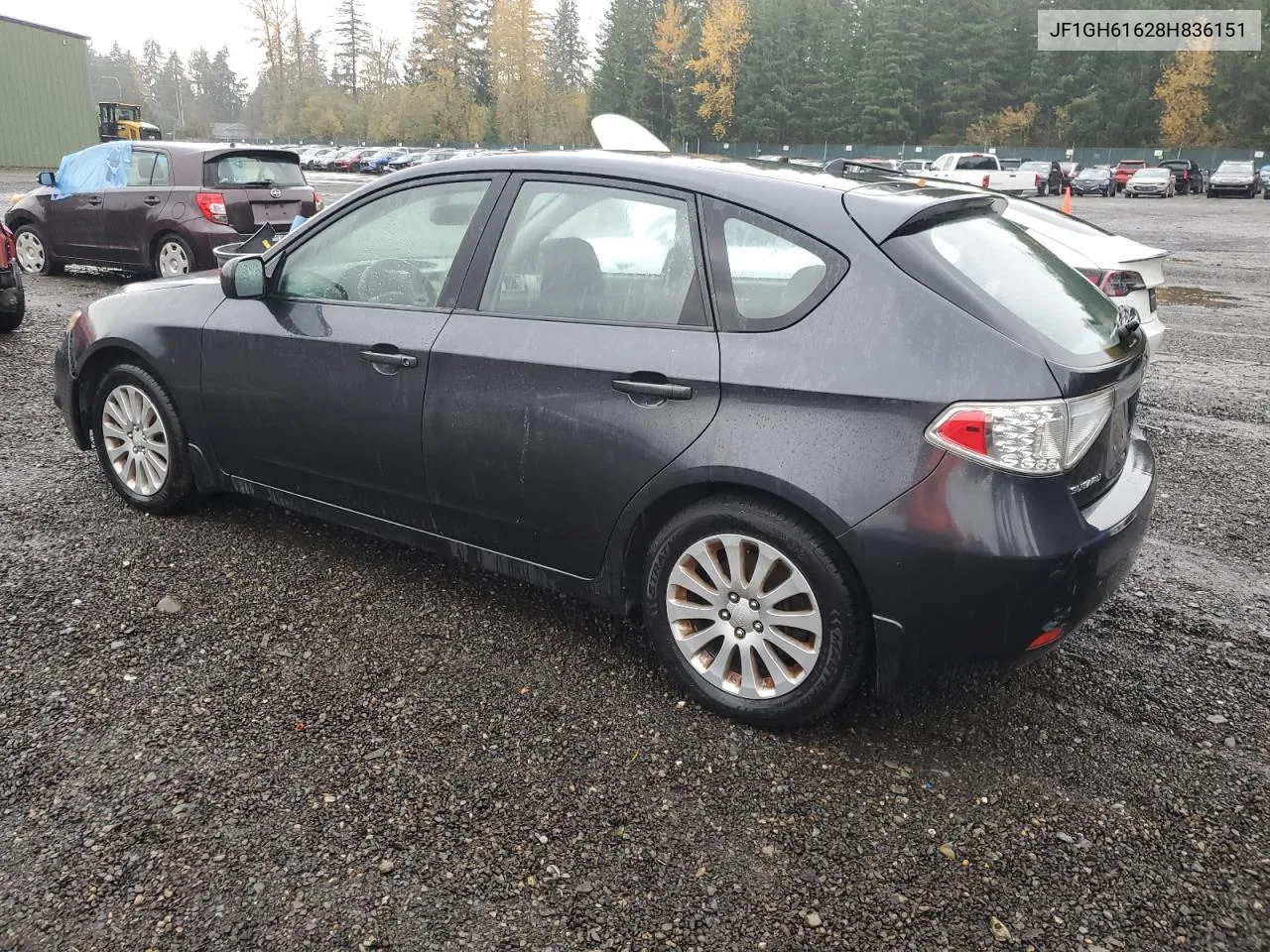 2008 Subaru Impreza 2.5I VIN: JF1GH61628H836151 Lot: 79116584