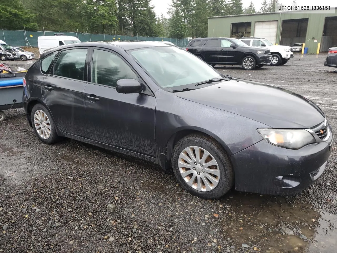 2008 Subaru Impreza 2.5I VIN: JF1GH61628H836151 Lot: 79116584