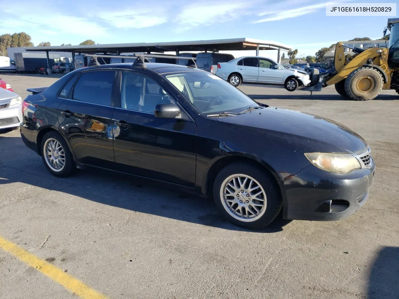 2008 Subaru Impreza 2.5I VIN: JF1GE61618H520829 Lot: 79563484