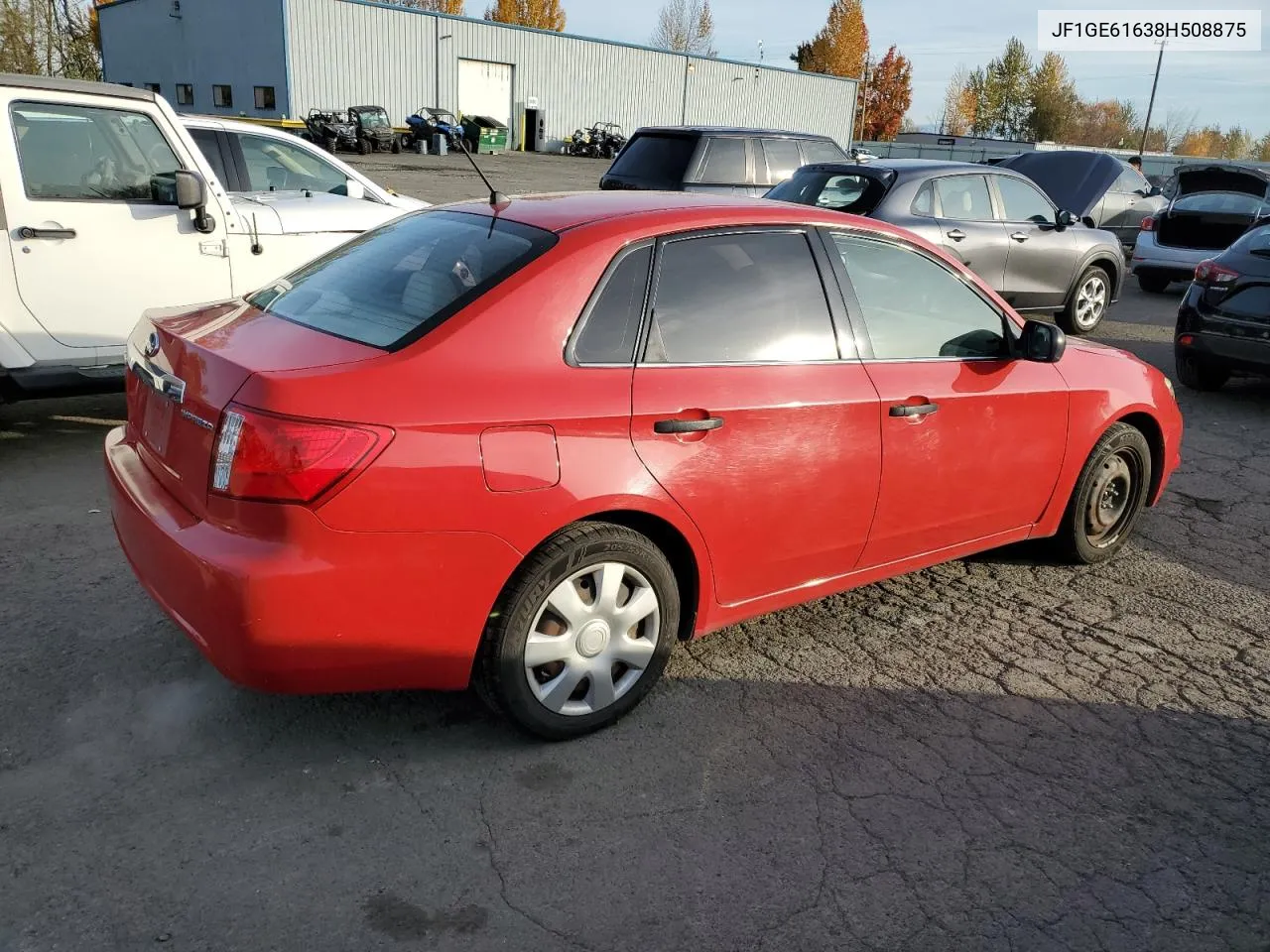 2008 Subaru Impreza 2.5I VIN: JF1GE61638H508875 Lot: 79740744