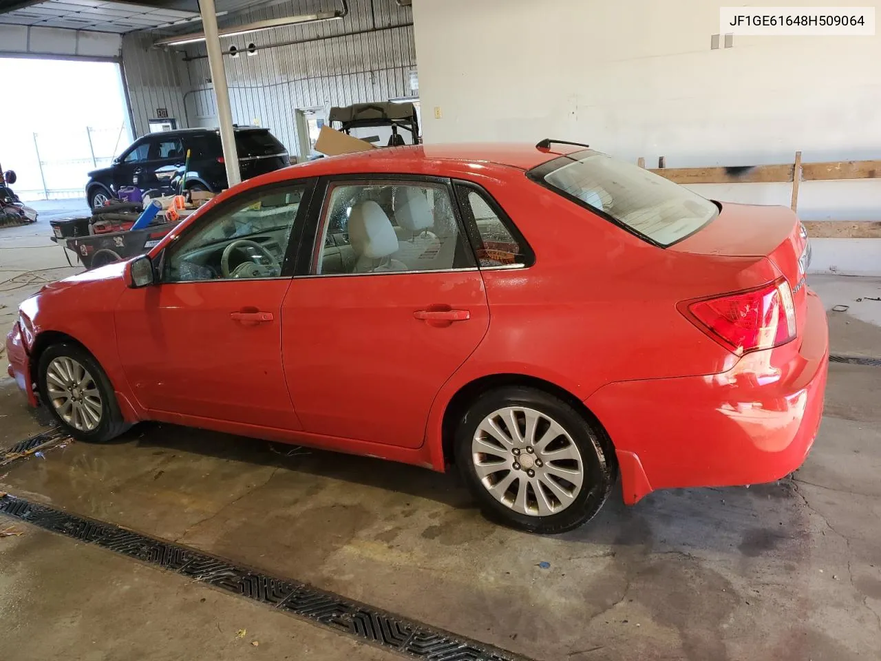 2008 Subaru Impreza 2.5I VIN: JF1GE61648H509064 Lot: 80037004