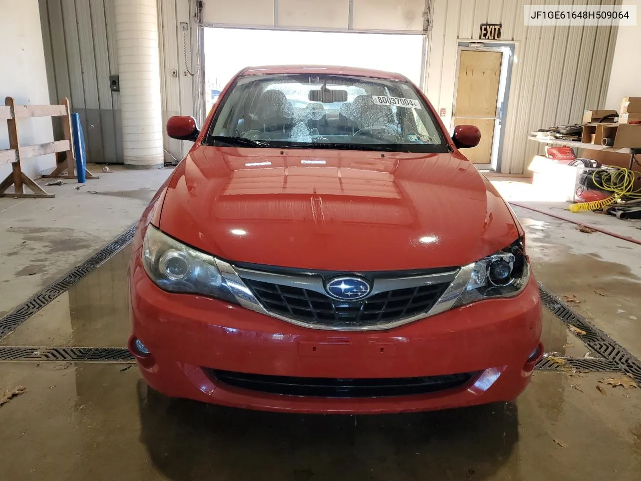 2008 Subaru Impreza 2.5I VIN: JF1GE61648H509064 Lot: 80037004