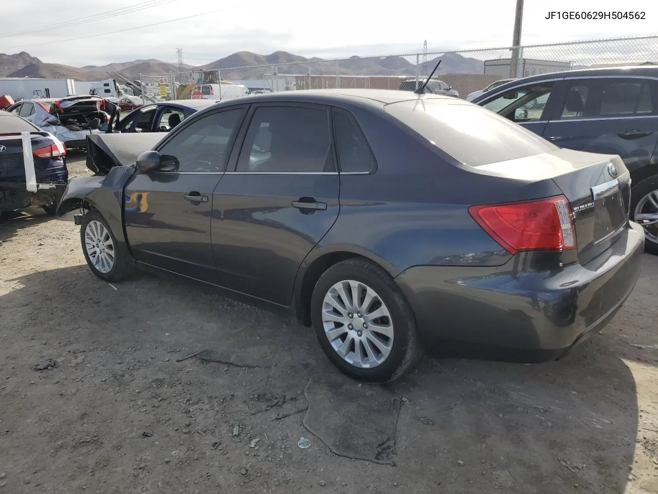 2009 Subaru Impreza 2.5I Premium VIN: JF1GE60629H504562 Lot: 36922064