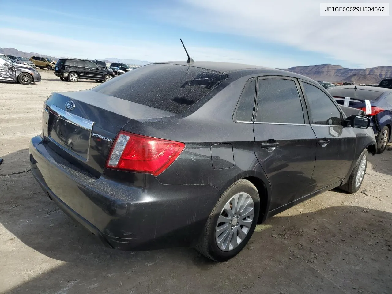 2009 Subaru Impreza 2.5I Premium VIN: JF1GE60629H504562 Lot: 36922064