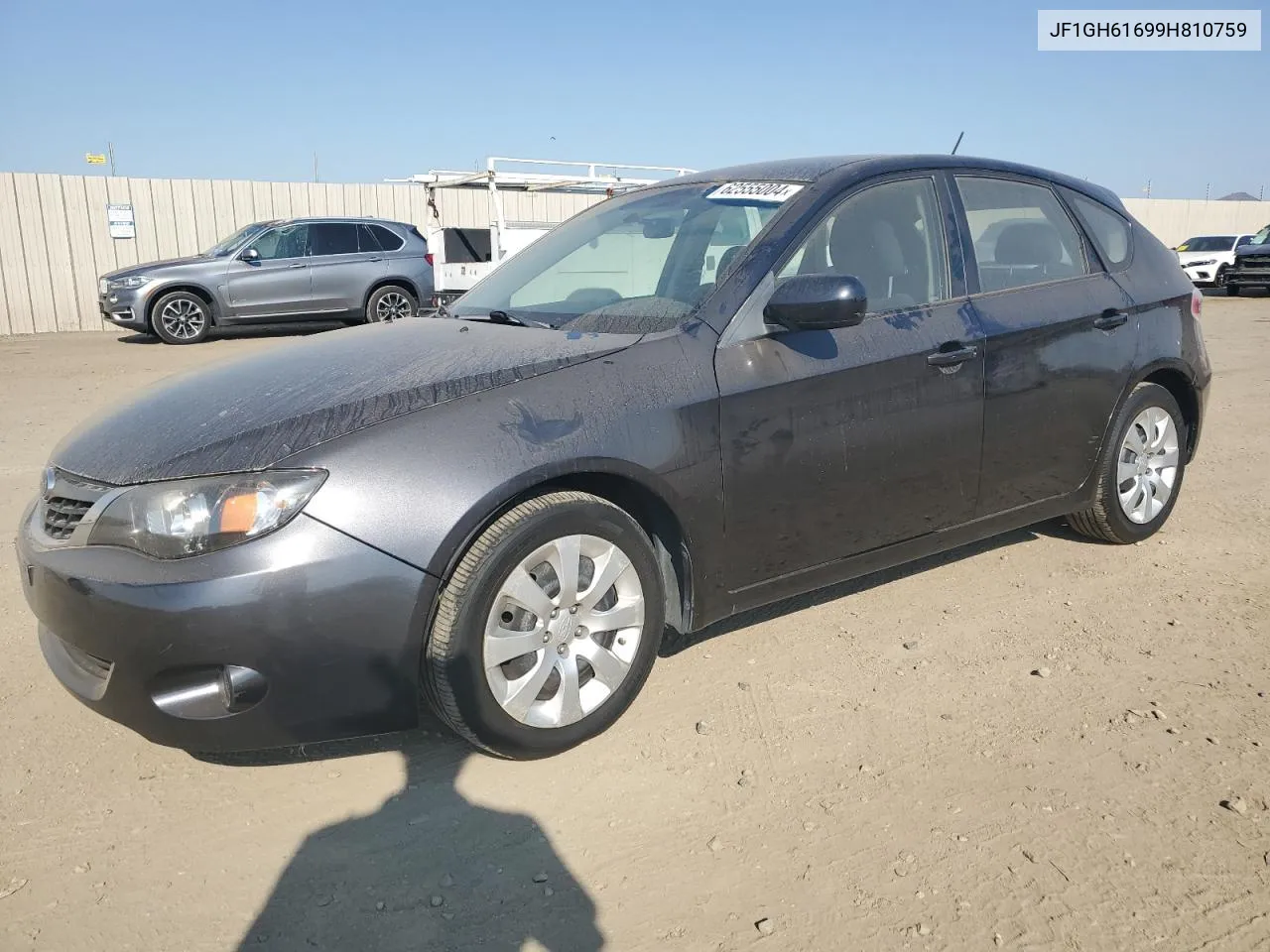 2009 Subaru Impreza 2.5I VIN: JF1GH61699H810759 Lot: 62555004