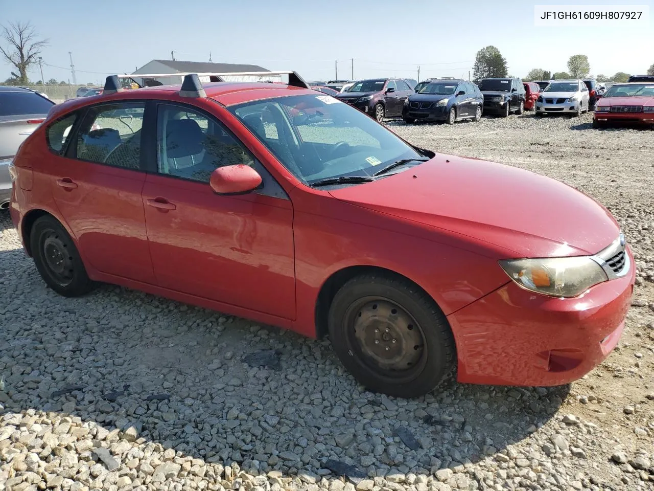 2009 Subaru Impreza 2.5I VIN: JF1GH61609H807927 Lot: 66841774