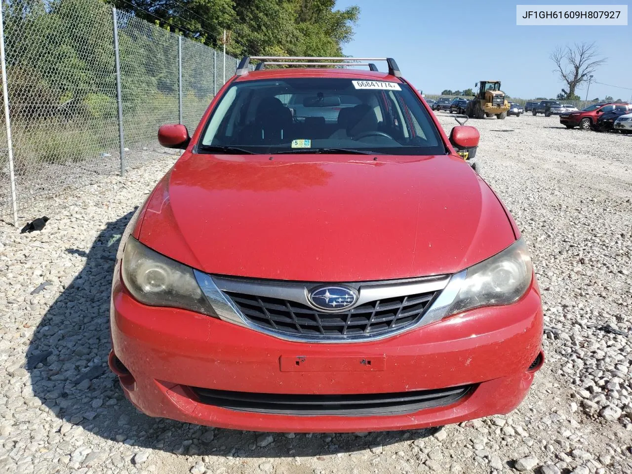 2009 Subaru Impreza 2.5I VIN: JF1GH61609H807927 Lot: 66841774