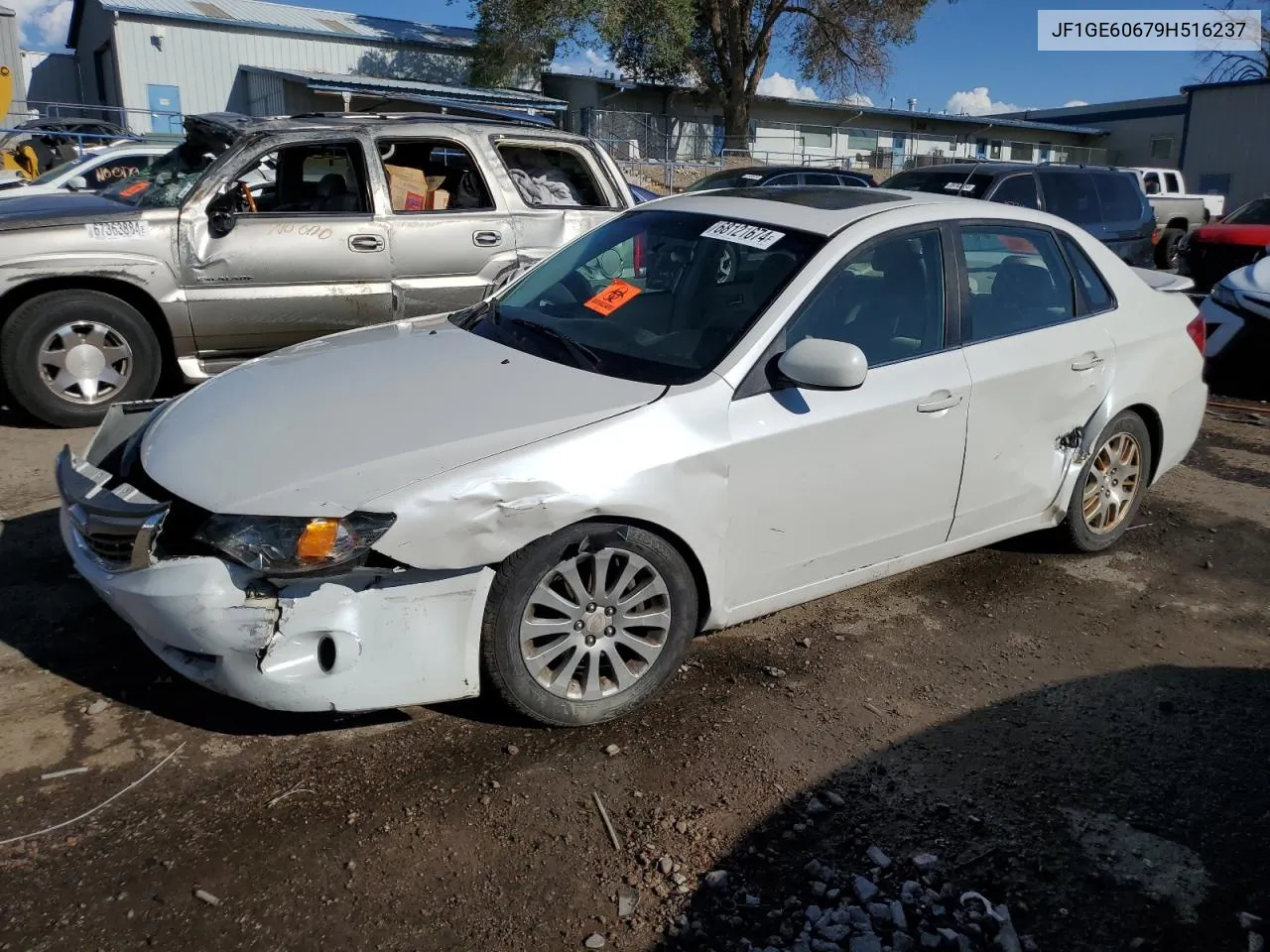 2009 Subaru Impreza 2.5I Premium VIN: JF1GE60679H516237 Lot: 68121674