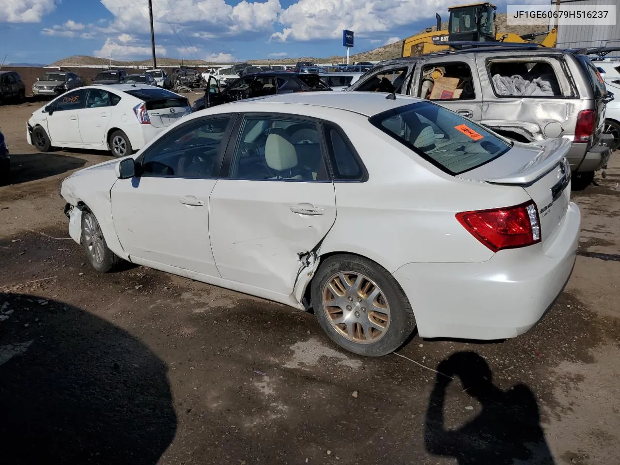 2009 Subaru Impreza 2.5I Premium VIN: JF1GE60679H516237 Lot: 68121674